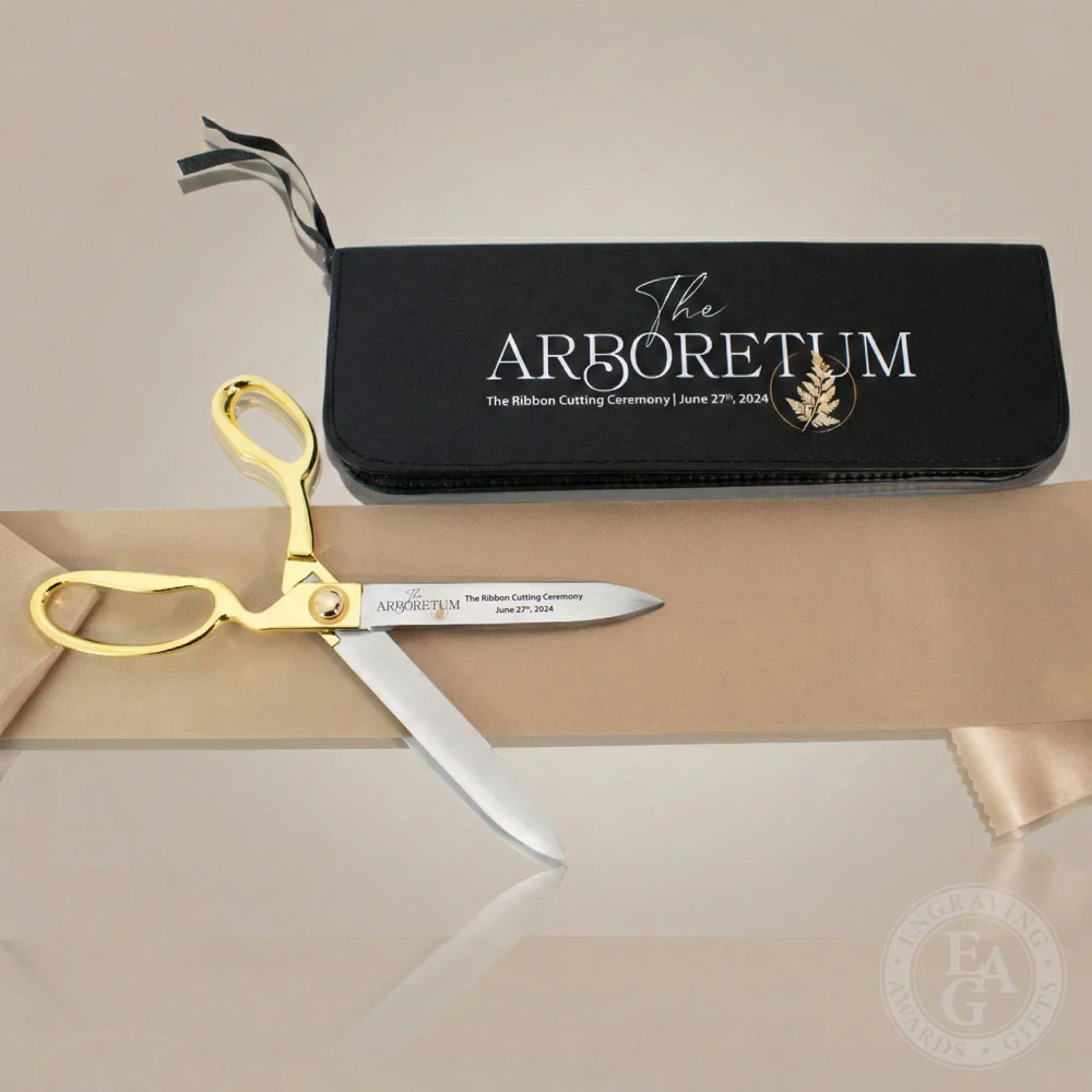 10-1/2" Ceremonial Ribbon Cutting Scissors - Image 22