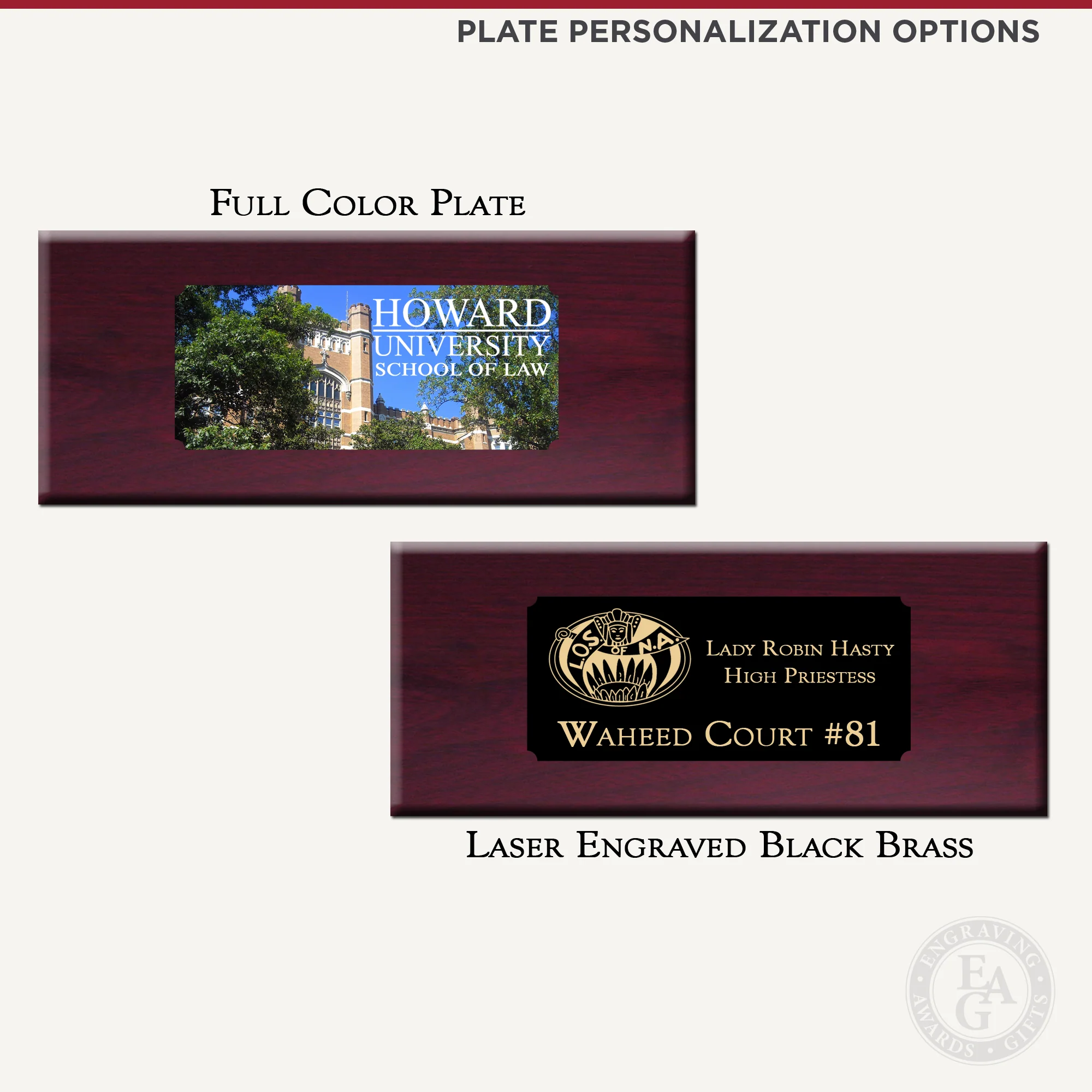 10-1/2" Piano Finish Gavel & Sound Block Presentation Set - Image 3