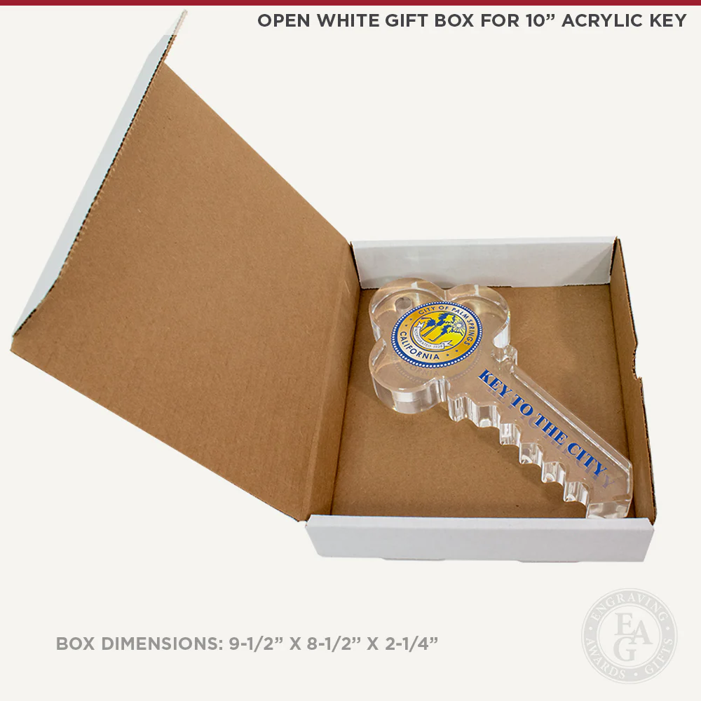 10" Ceremonial Key to the City - Acrylic - Image 8