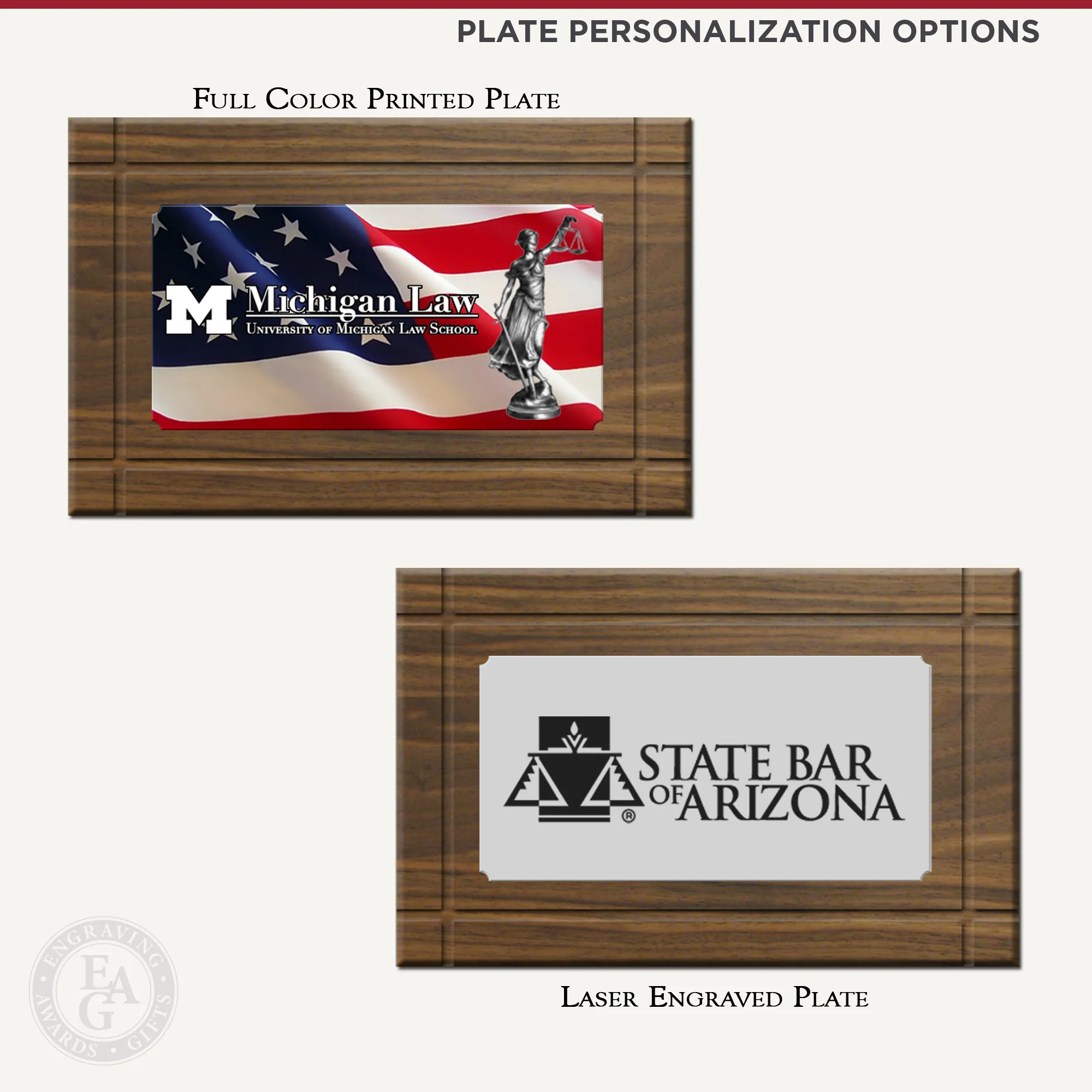 11" American Walnut Gavel, Sound Block & Case Presentation Set - Image 7