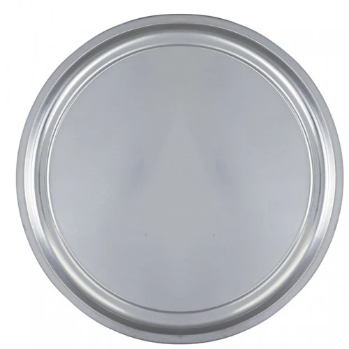 12" Diameter Pewter Gallery Edge Tray - Image 2
