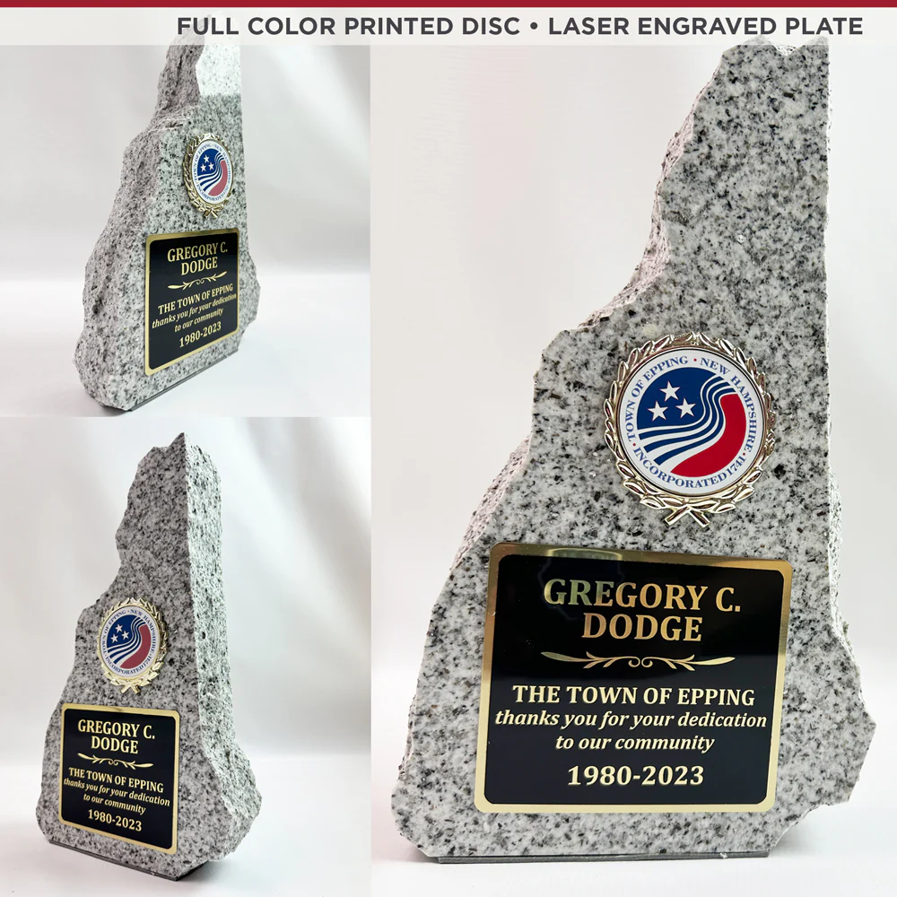 12" New Hampshire Granite Award - Image 6