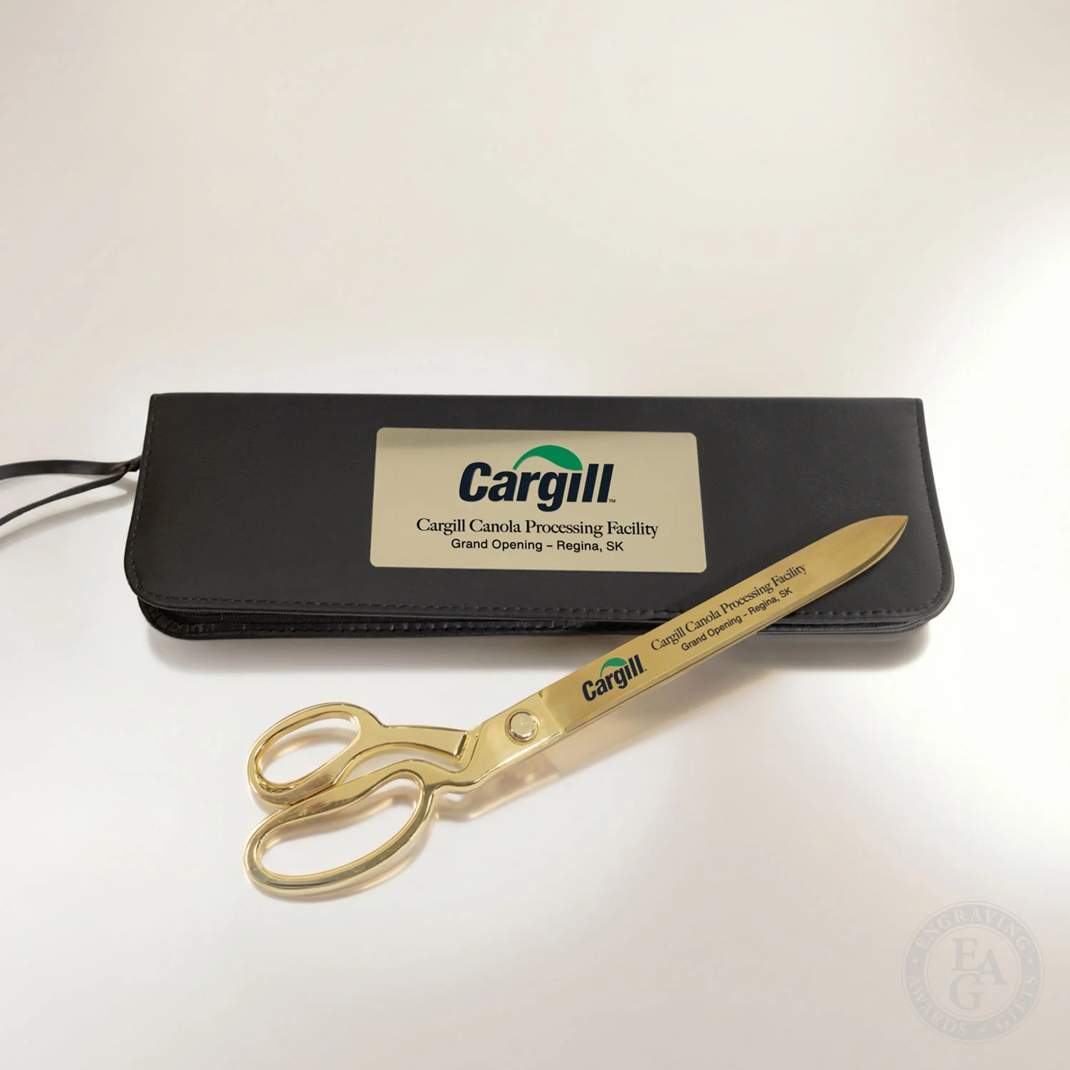 15" Gold Plated Ceremonial Ribbon Cutting Scissors - Image 36