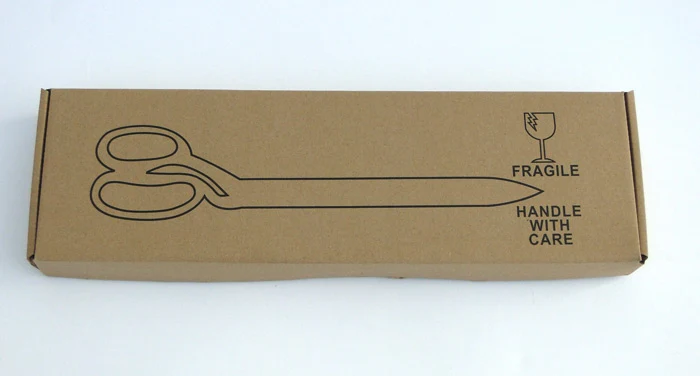 15" Gold Plated Ceremonial Ribbon Cutting Scissors - Image 7