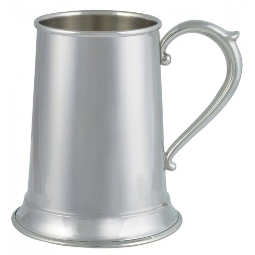 16 oz Pewter English Handle Tankard - Image 2