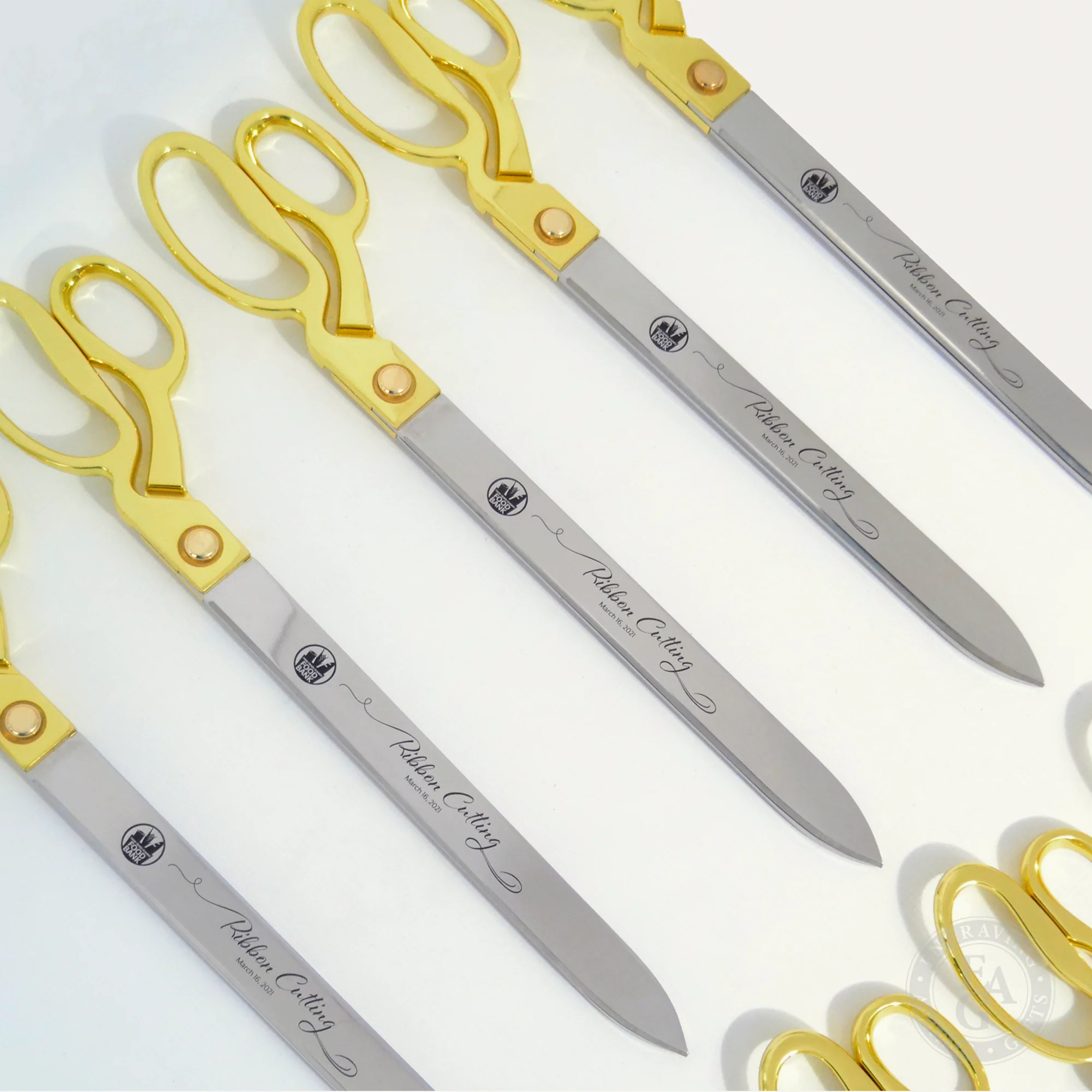 20" Ceremonial Ribbon Cutting Scissors - Image 15