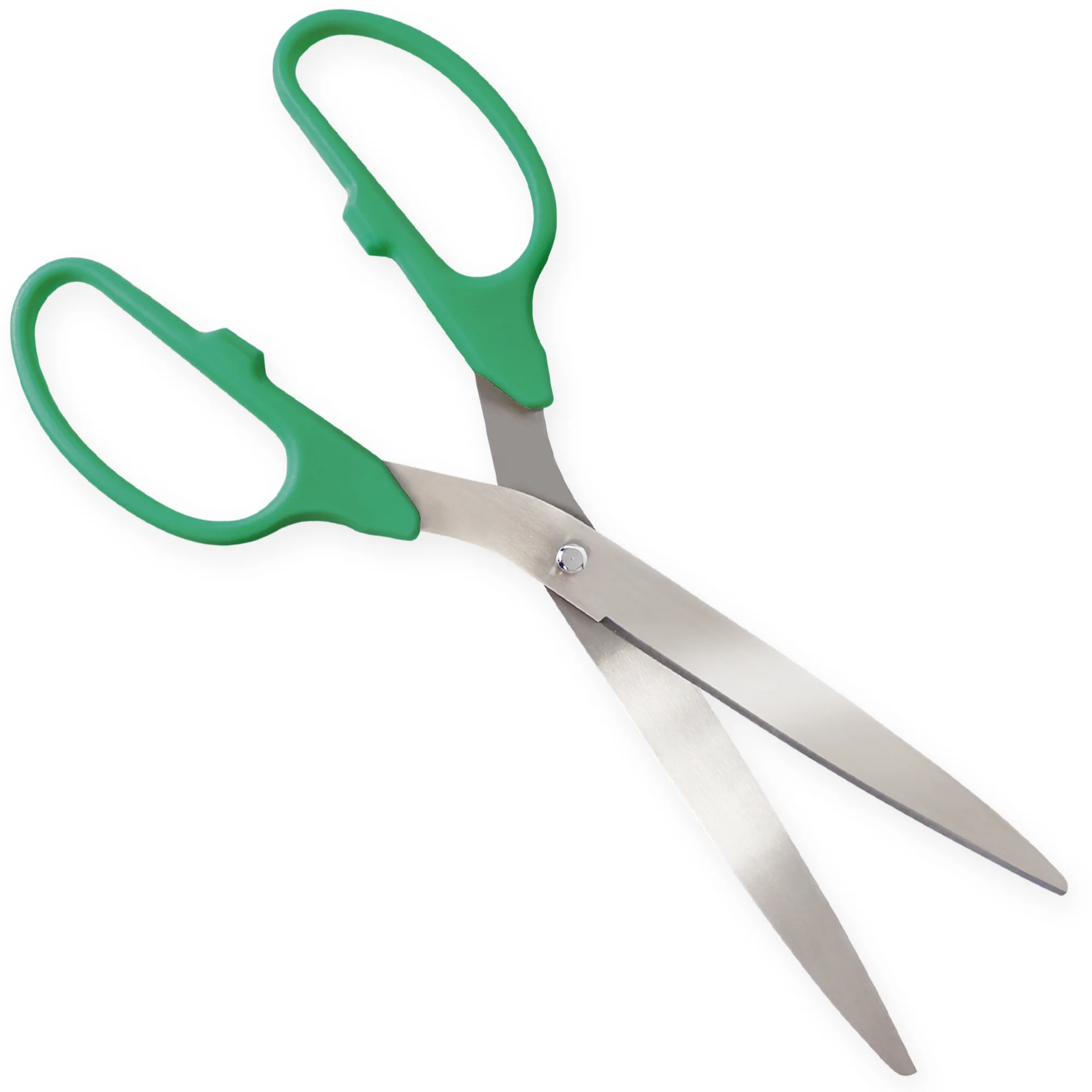 25" Green Ribbon Cutting Scissors with Silver Blades - Image 5