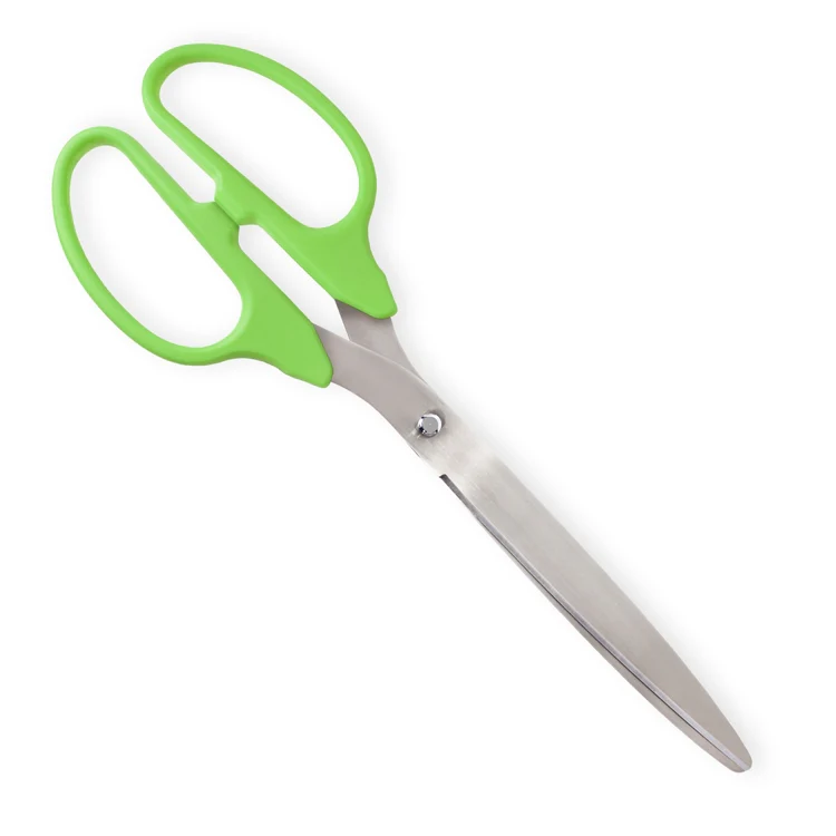 25" Lime Green Ribbon Cutting Scissors with Silver Blades - Image 4
