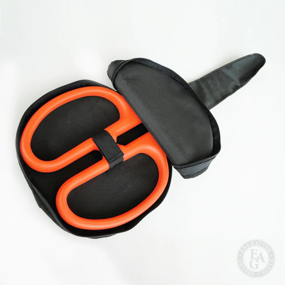 25" Orange Ribbon Cutting Scissors with Silver Blades - Image 15