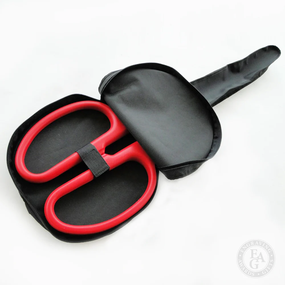 25" Red Ribbon Cutting Scissors with Silver Blades - Image 14