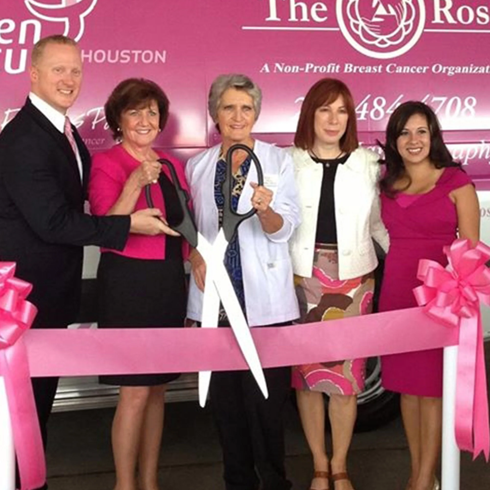 36" Black Ribbon Cutting Scissors with Silver Blades - Image 26