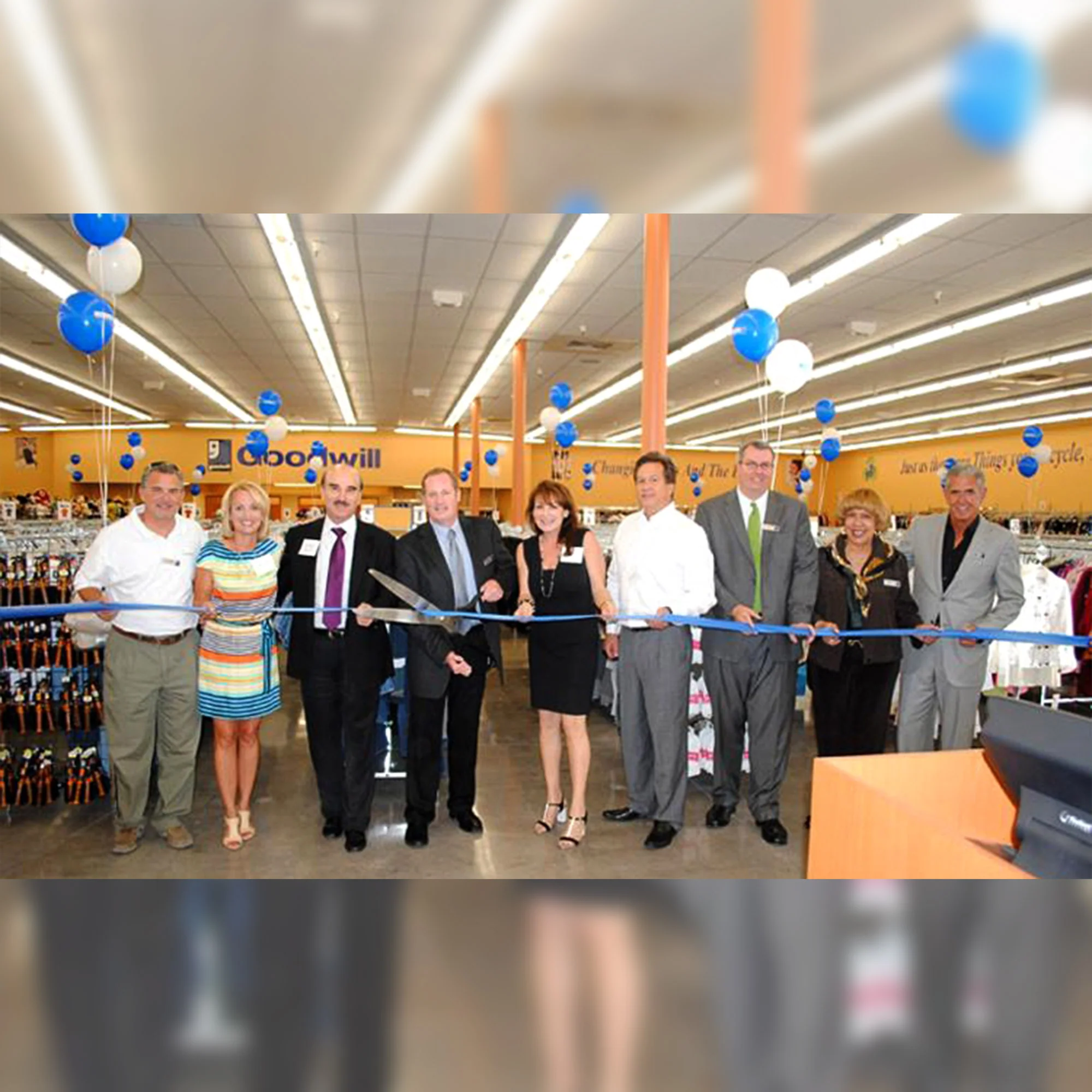 36" Black Ribbon Cutting Scissors with Silver Blades - Image 28