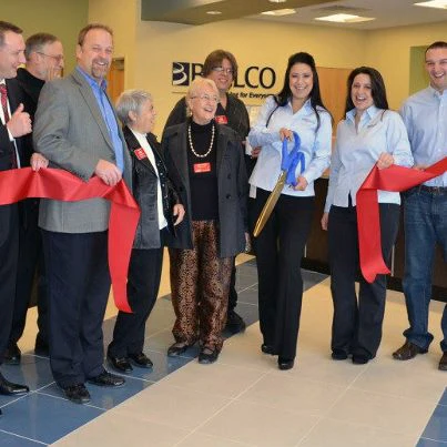 36" Blue Ribbon Cutting Scissors with Gold Blades - Image 18