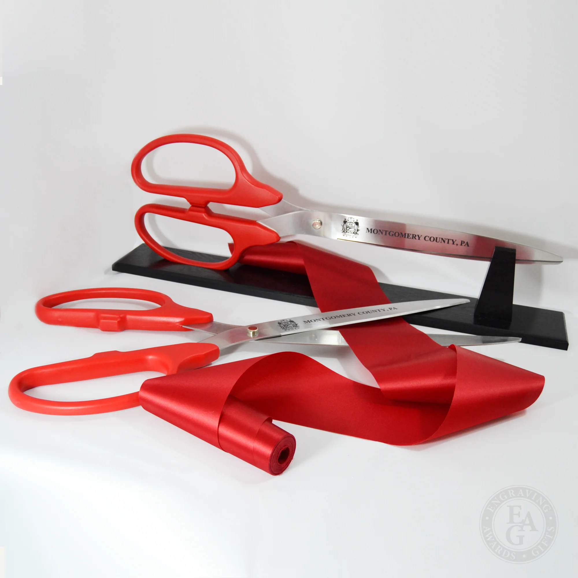 36" Ceremonial Ribbon Cutting Scissors Display Stand - Image 3