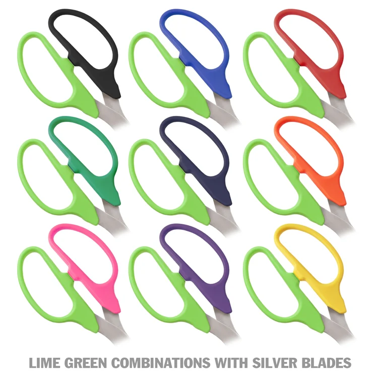 36" Two-Color Handle Ribbon Cutting Scissors with Silver Blades - Image 6