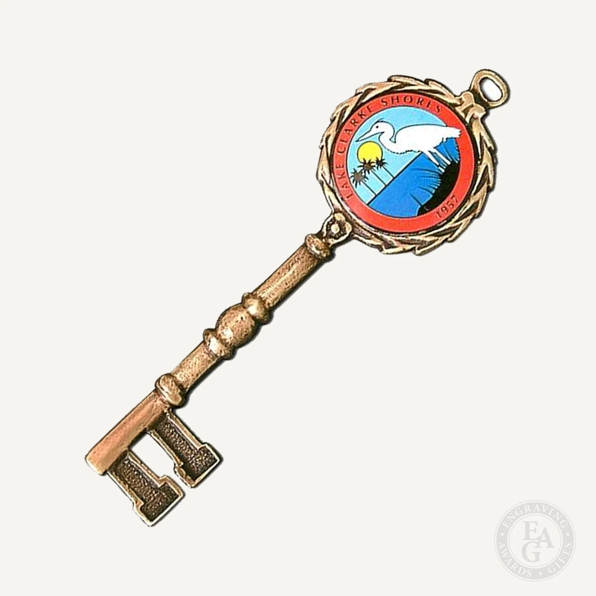 3D Custom Casted Ceremonial Key with Insert - Image 3