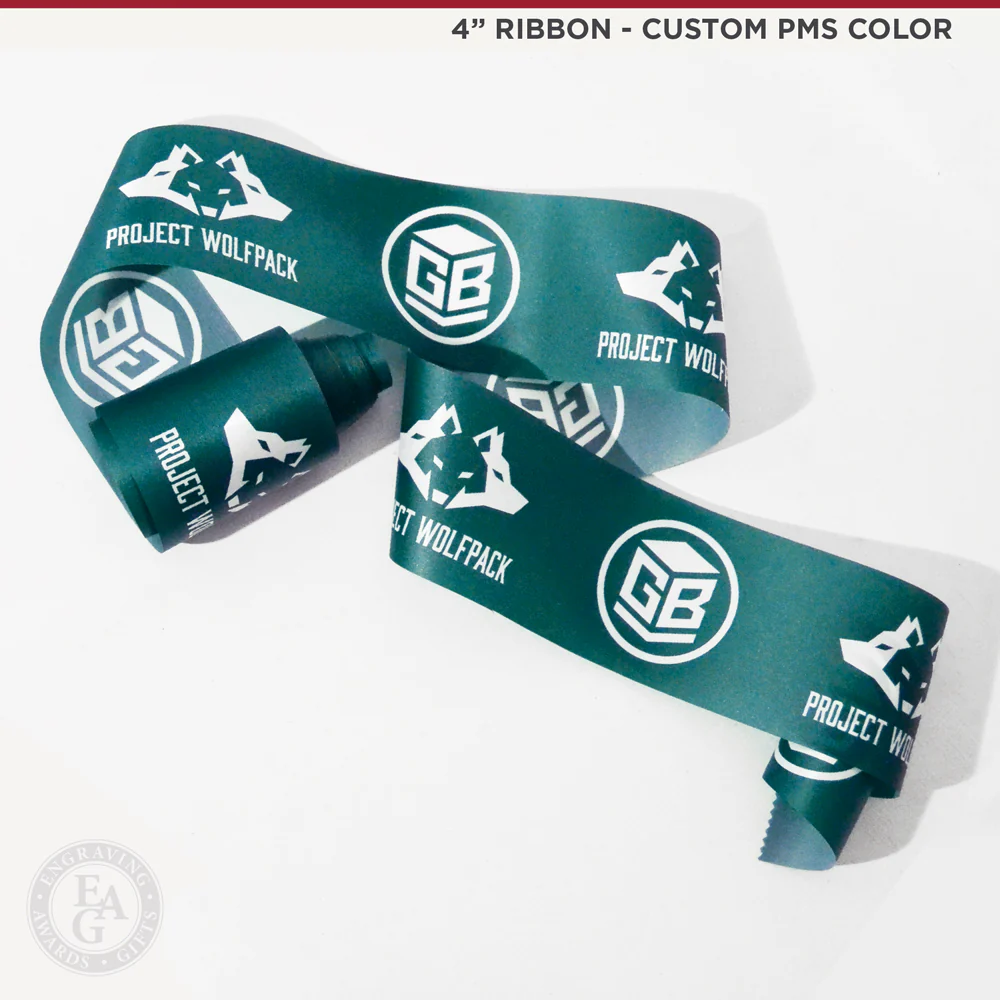 4" Custom Full Color Printed Ribbon - Image 6