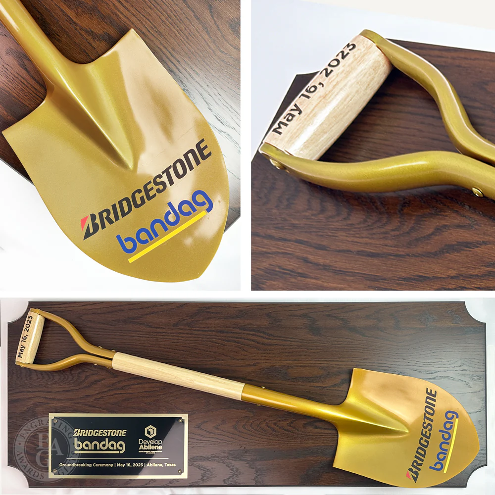 42" x 16" Full Size Shovel Plaque - Image 5