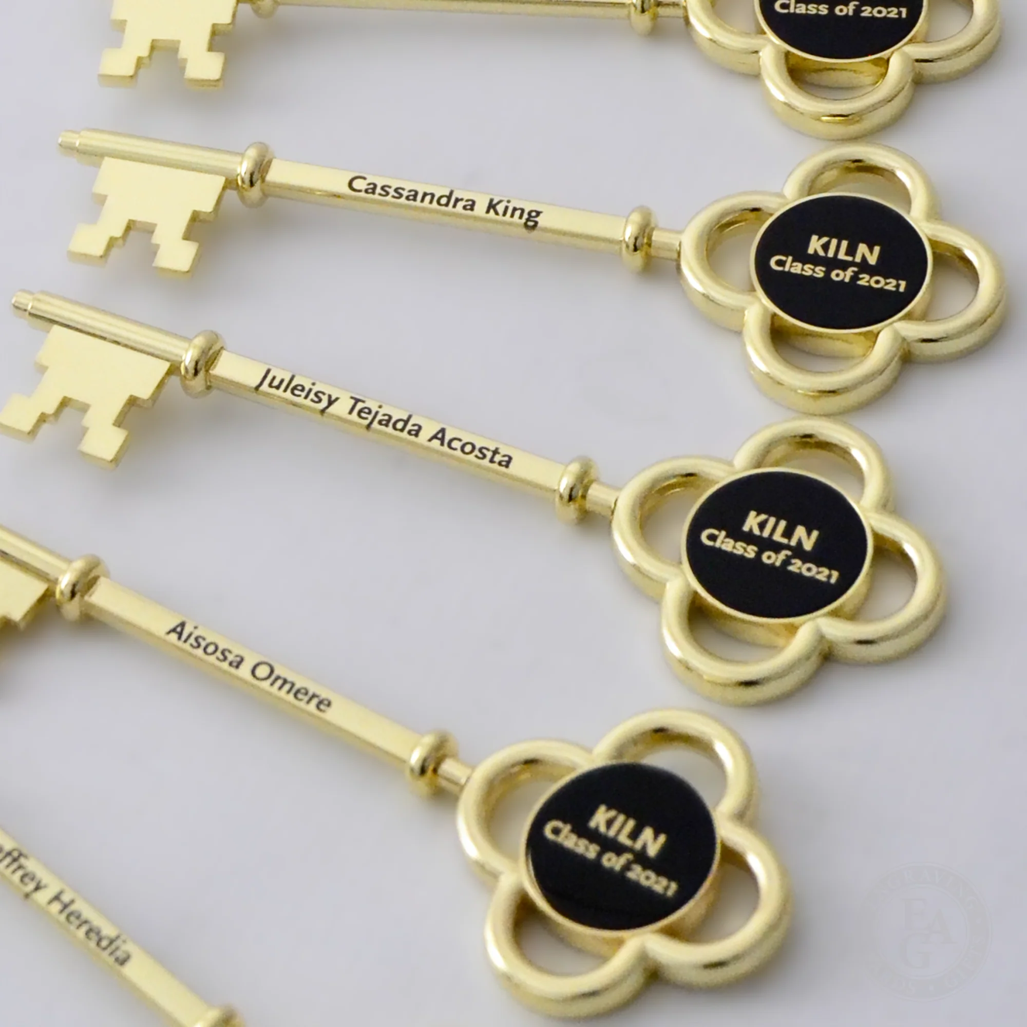 5-7/8" Gold Plated Ceremonial Key - Image 11