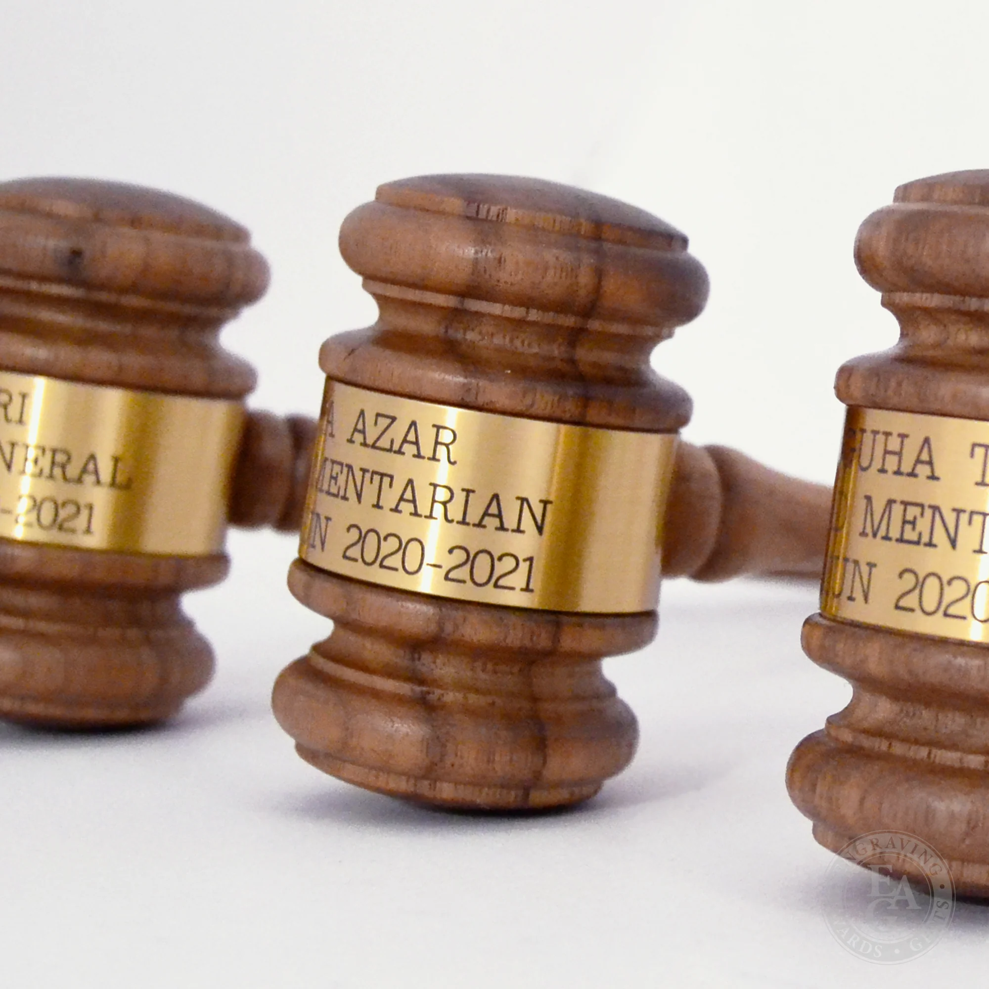 8" American Walnut Gavel with Gift Box - Image 4