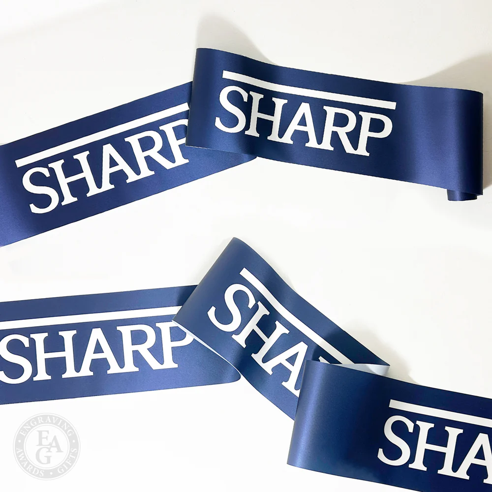8" Custom Full Color Printed Ribbon - Image 5