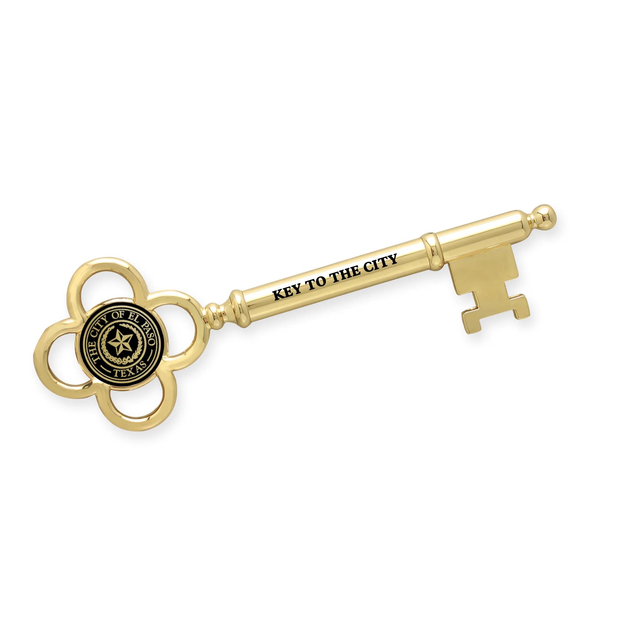 8" Gold Plated Ceremonial Key - Image 2