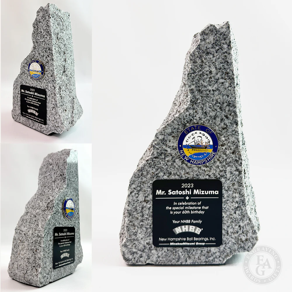 8" New Hampshire Granite Award - Image 10