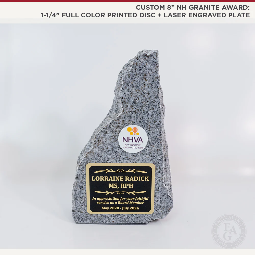 8" New Hampshire Granite Award - Image 11