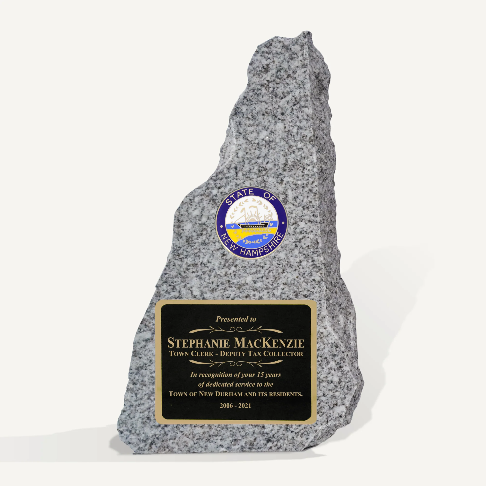 8" New Hampshire Granite Award - Image 3