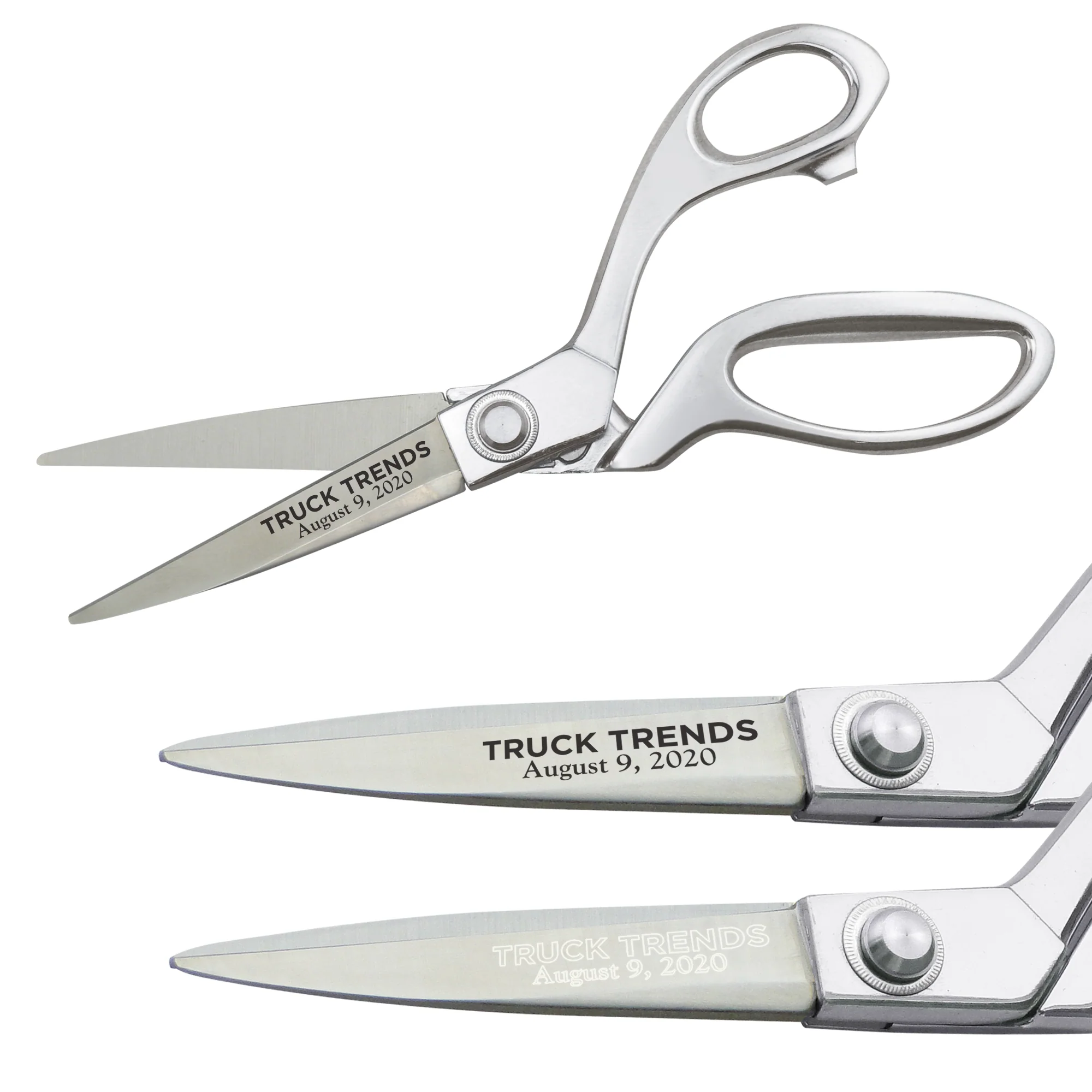 9-1/2" Chrome Ceremonial Ribbon Cutting Scissors