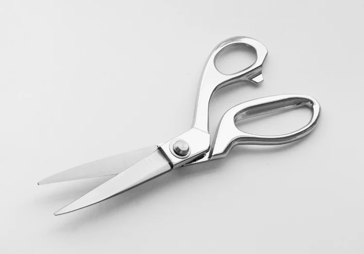 9-1/2" Chrome Ceremonial Ribbon Cutting Scissors - Image 4