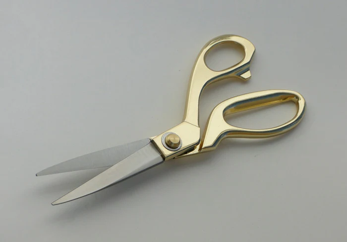 9-1/2" Gold Ceremonial Ribbon Cutting Scissors - Image 4
