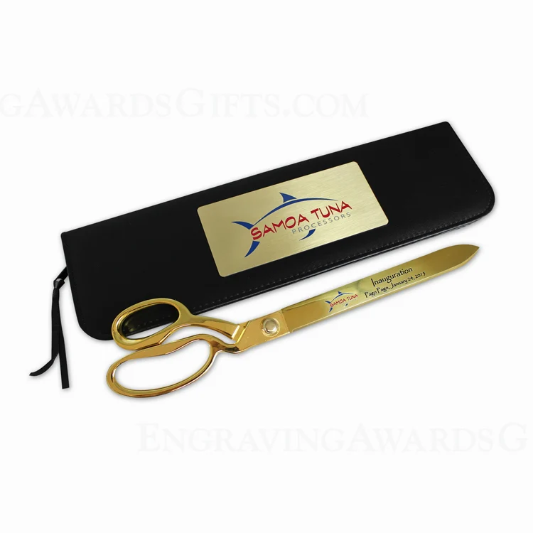 Black Presentation Case for 15" Gold Scissors - Image 11