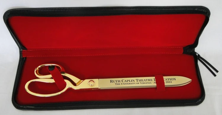 Black Presentation Case for 15" Gold Scissors - Image 8
