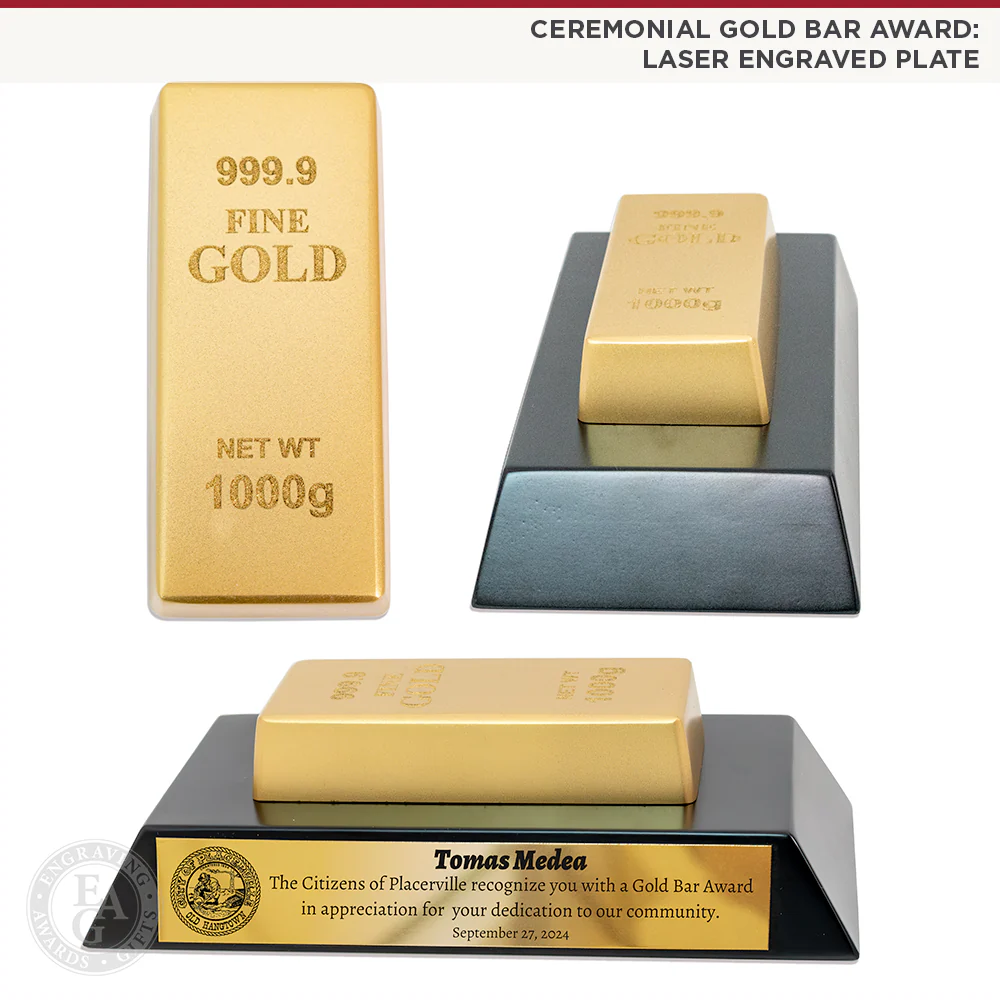 Ceremonial Gold Bar Award - Image 3