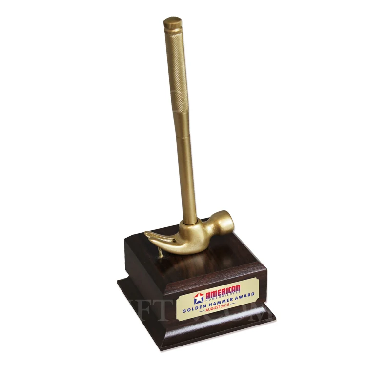 Golden Hammer Pedestal