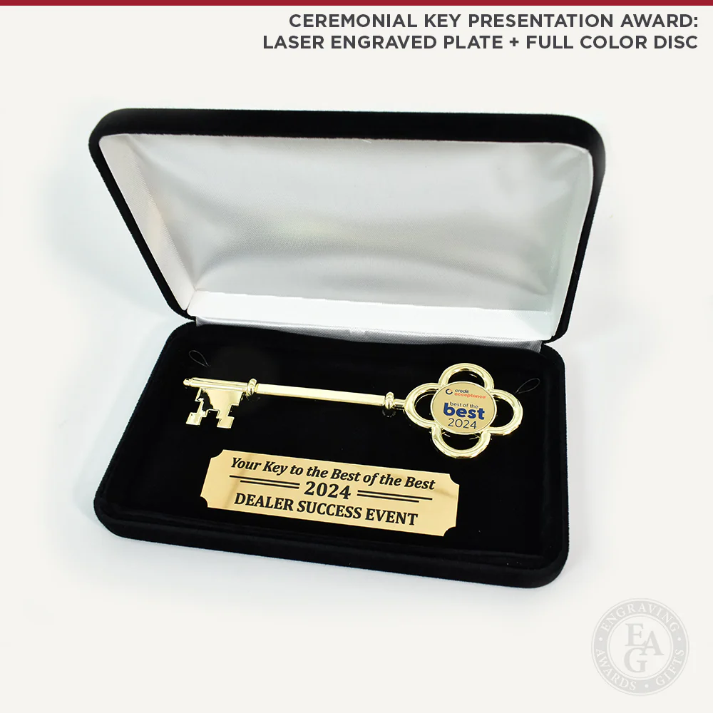Ceremonial Key Presentation Award - Image 7
