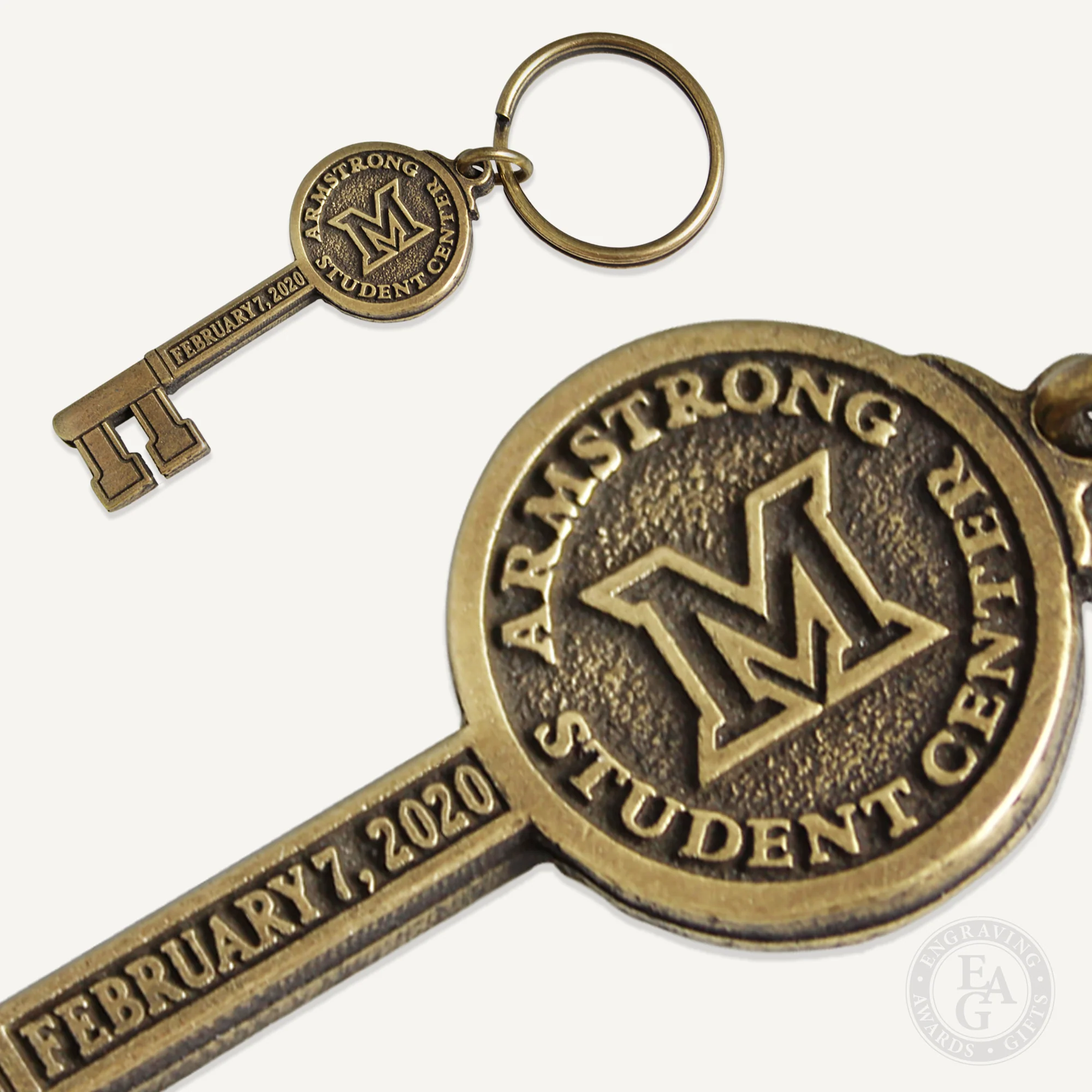 Ceremonial Key Shaped Keychains - Custom Cast - Image 3