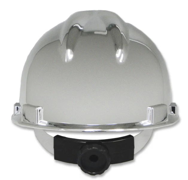 Chrome Plated Ceremonial Hard Hat - Image 17