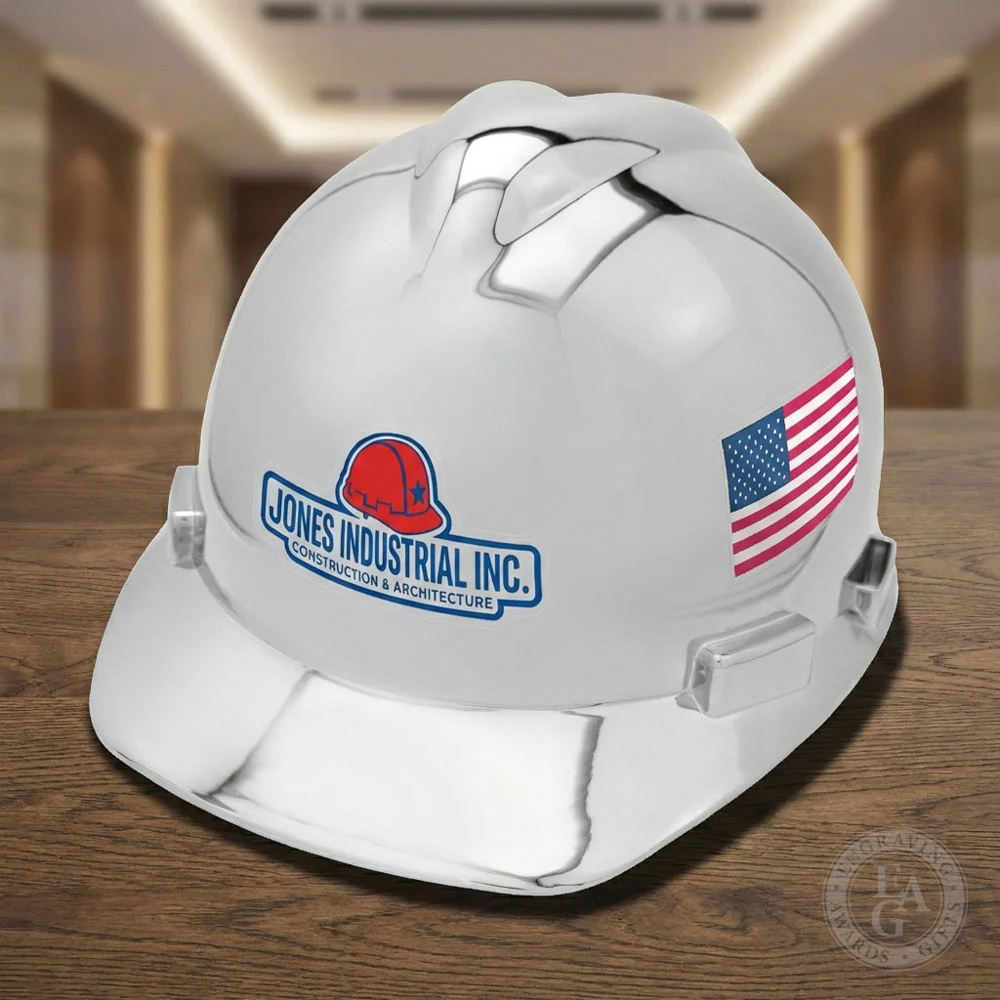 Chrome Plated Ceremonial Hard Hat - Image 26