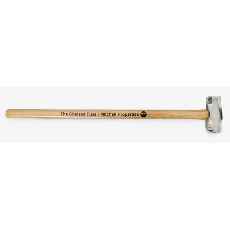 Chrome Plated Ceremonial Sledgehammer - Image 4