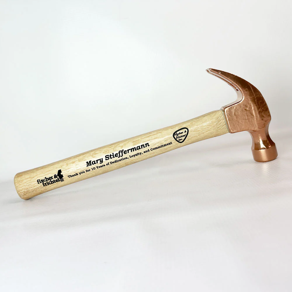 Copper Painted Traditional Hammer - Painted Head - Image 4