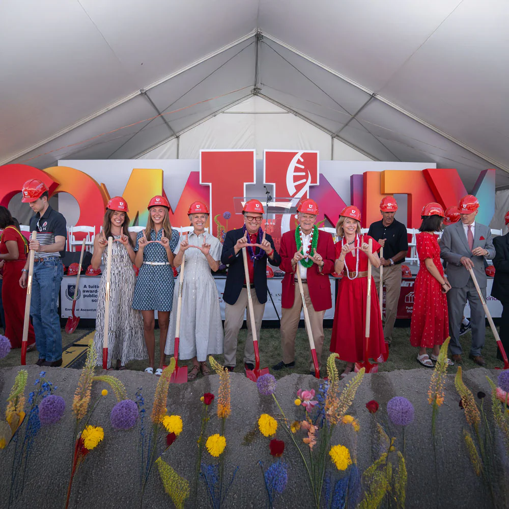 Custom Painted Ceremonial Groundbreaking Shovel - Long Handle - Image 15
