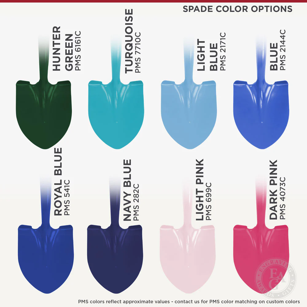 Groundbreaking Ceremonial Shovel Kit - Custom Painted D-Handle - Image 7