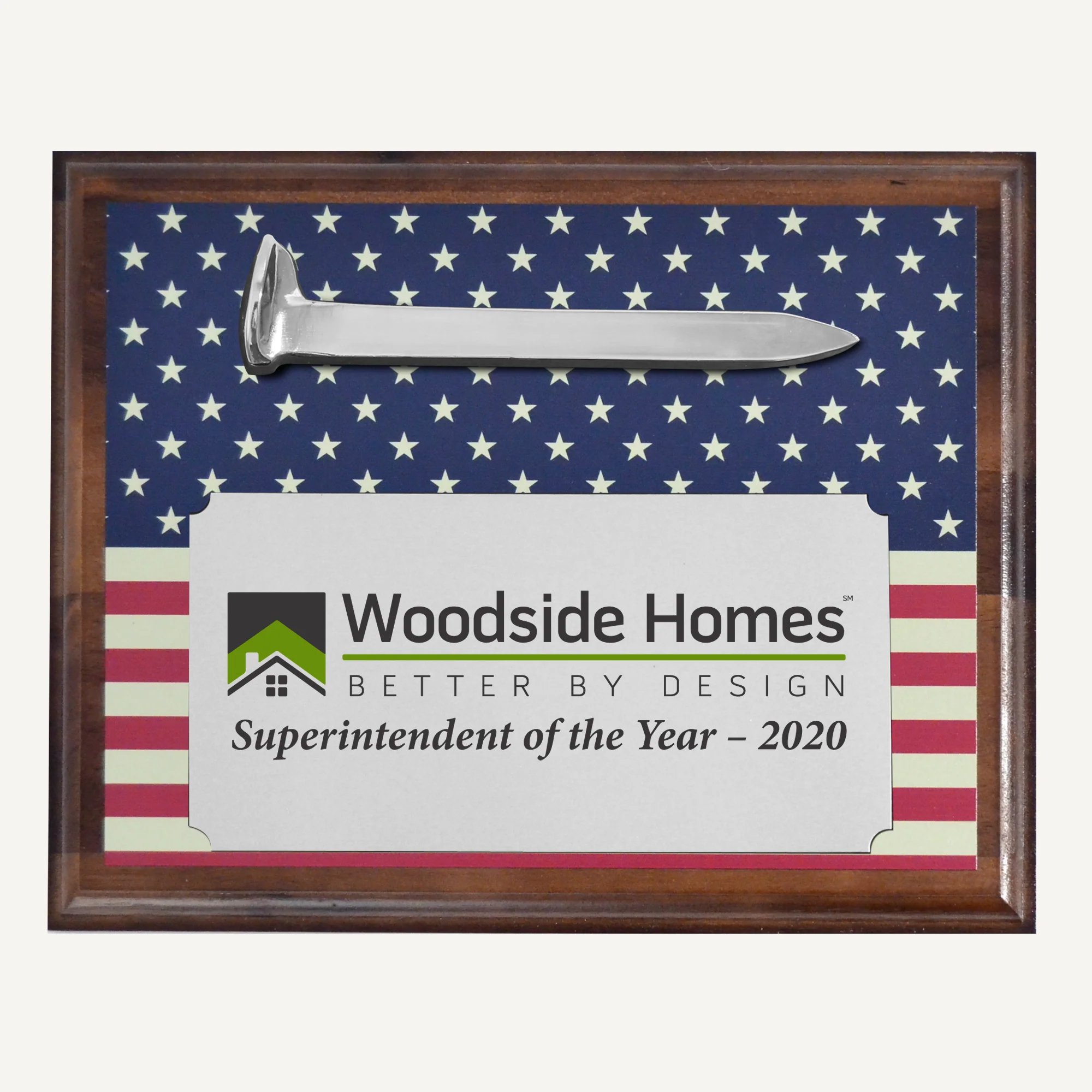 Custom Printed Ceremonial Railroad Spikes Plaques - Image 5