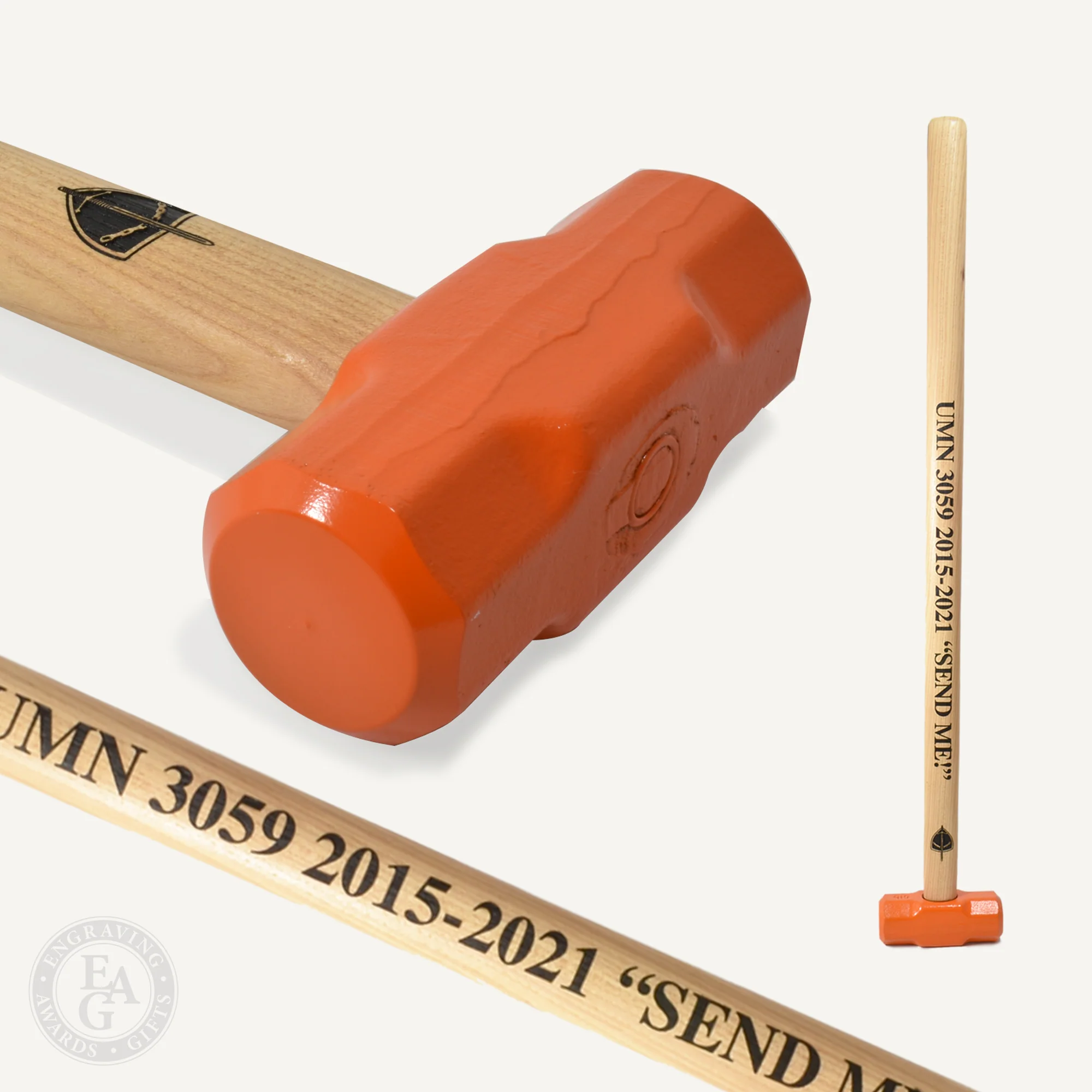Full Size Custom Painted Sledgehammer - Painted Head - Image 16