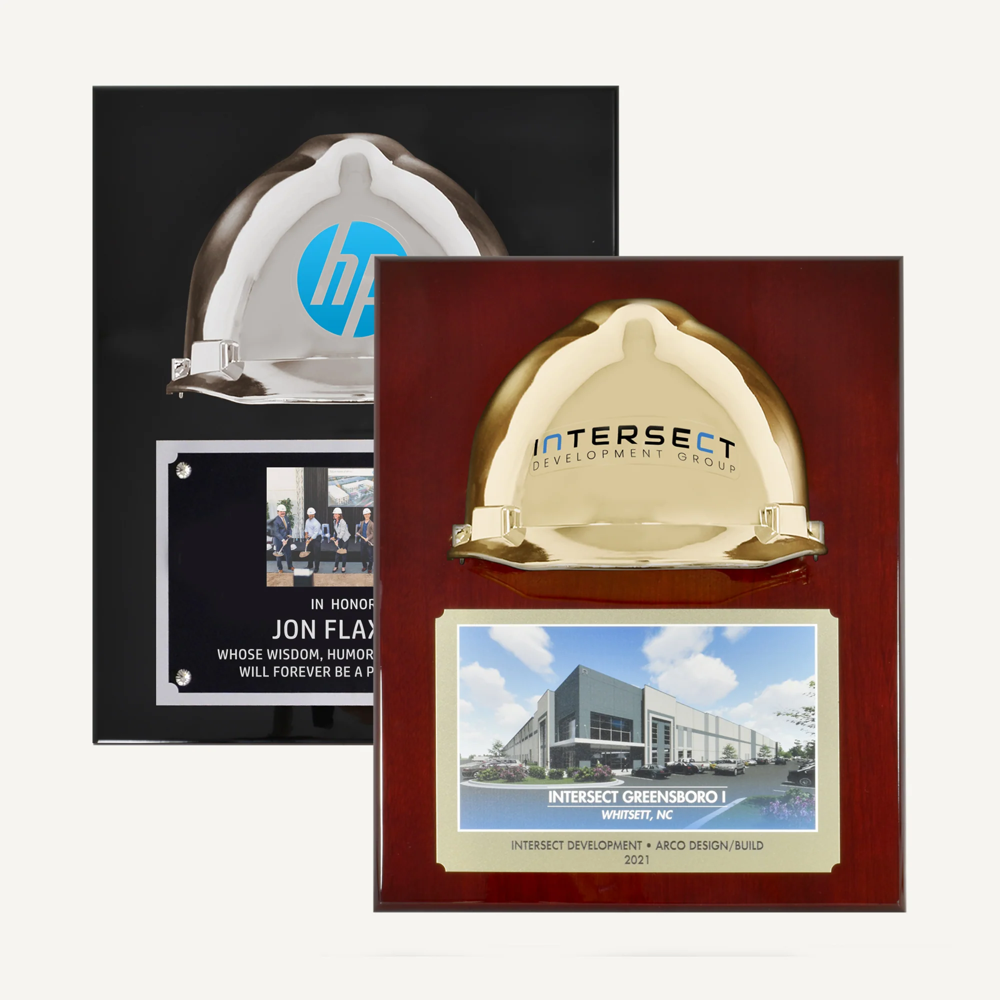 Full Size Hard Hat Plaque