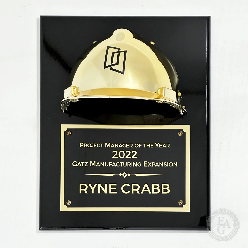 Full Size Hard Hat Plaque - Image 5