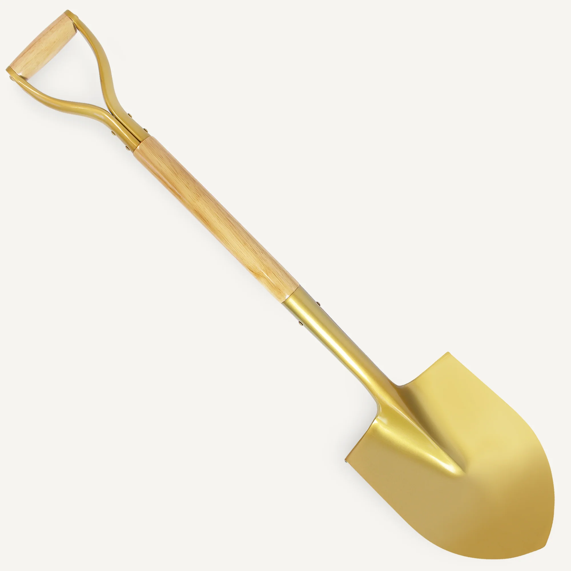 Gold Finish Ceremonial Groundbreaking Shovel - D-Handle - Image 19