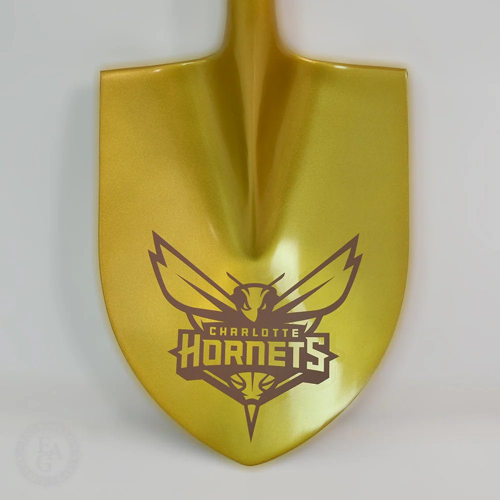 Gold Finish Ceremonial Groundbreaking Shovel - D-Handle - Image 27